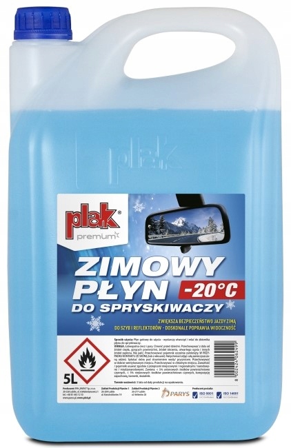 

Plak Premium Zimowy Płyn Spryskiwaczy -20C 5L