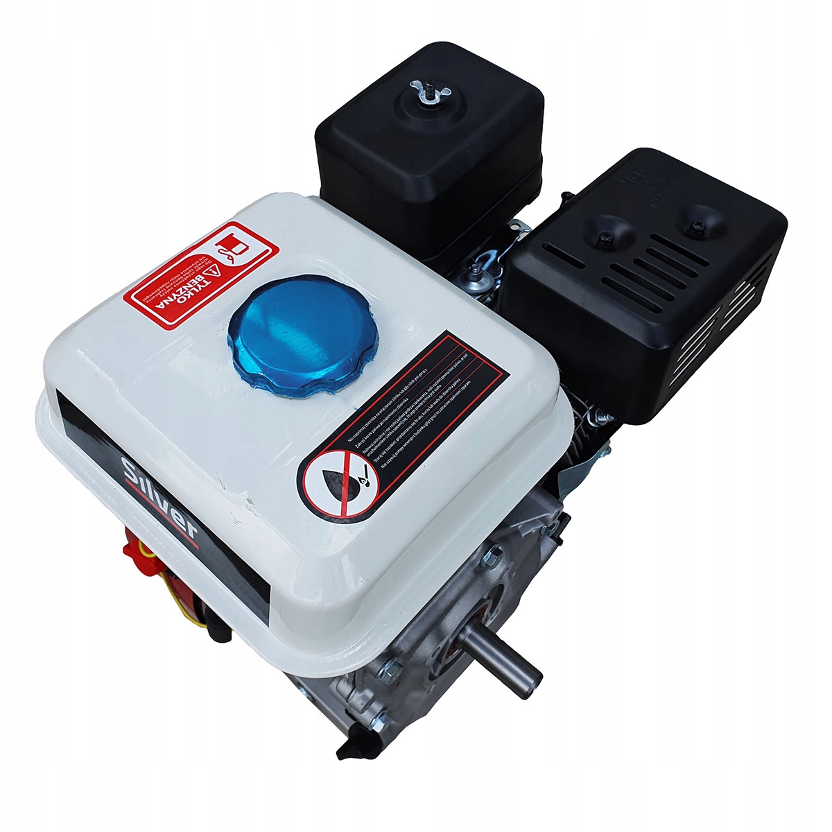 SILNIK SPALINOWY GX160 OHV 7KM WAŁEK 19MM + OLEJ Model EX11331