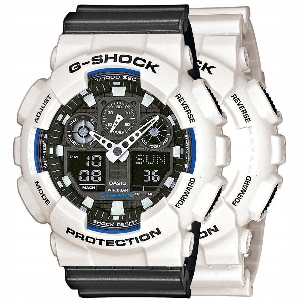 Hodinky Casio G-Shock Set GA-100B-7AER Bezel 10395292 Řemínek 10467764 20