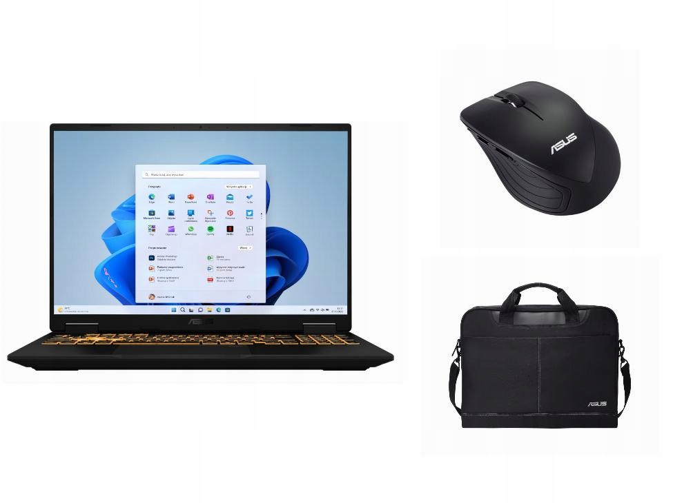 Laptop Asus Windows 11 Home Intel Core i5 Torba Asus Myszka Asus!