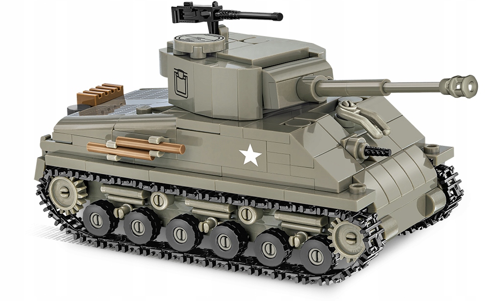 

Klocki Cobi 2711 Amerykański Czołg M4A3E8 Sherman