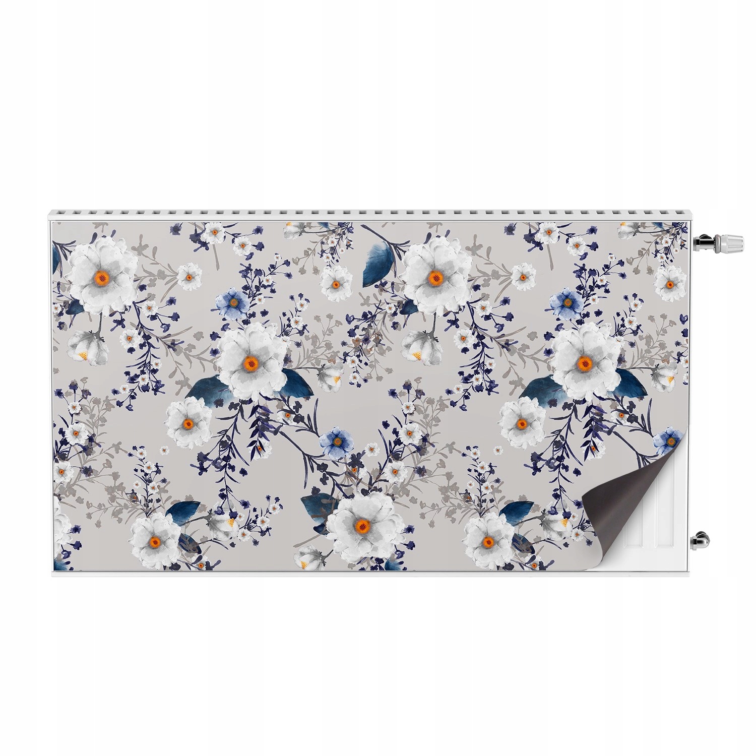 Kryt magnet na radiátor 110x60 Kvetoucí květiny