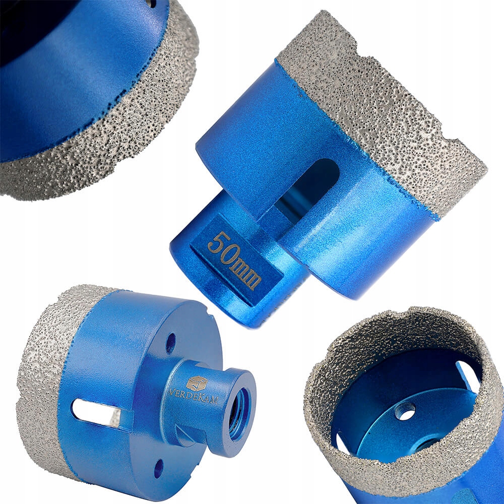 Korunka Verdekam Diamantový Vrták Do Slinuté Dlažby 50 MM Pro M14 Dlaždice Gres