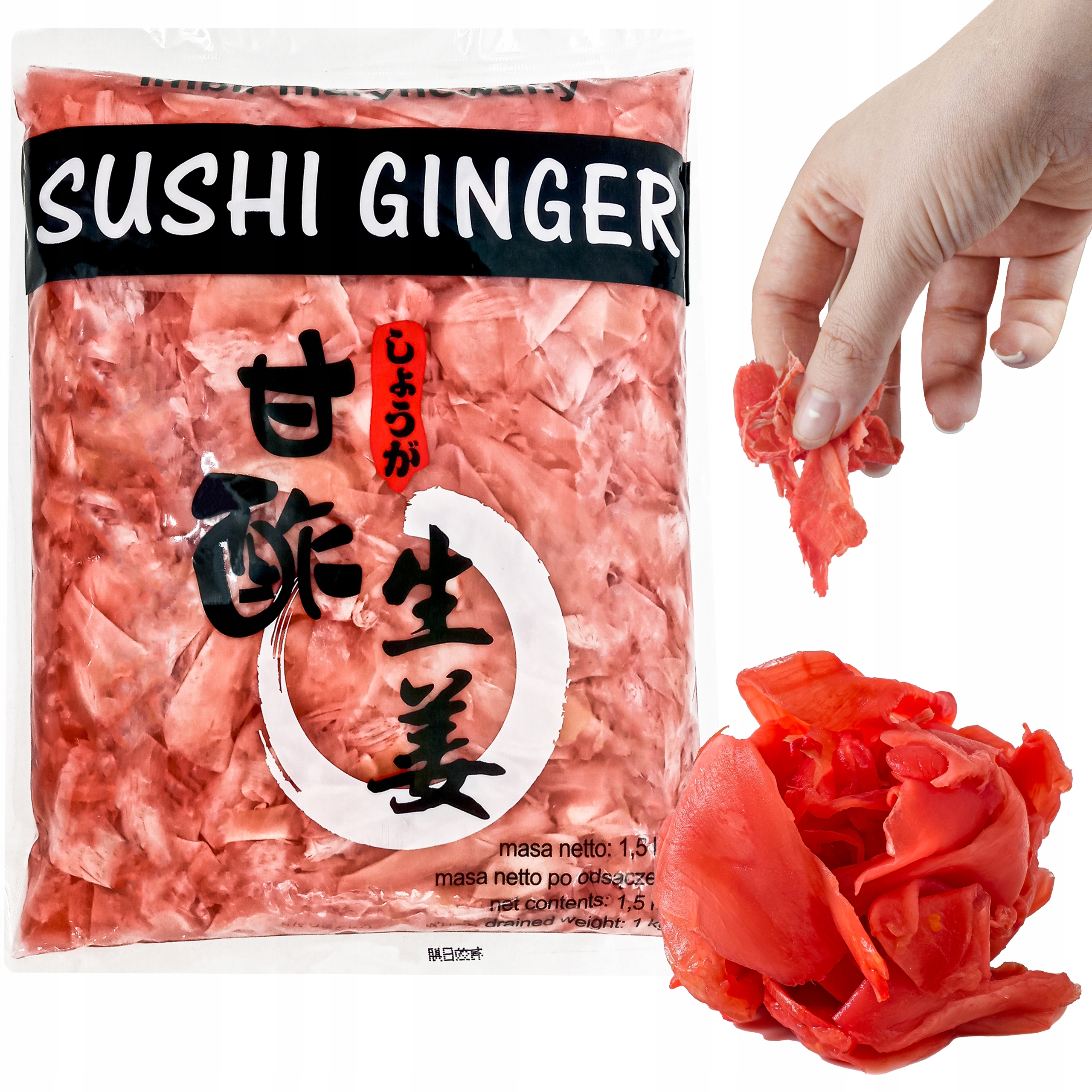 

Imbir Marynowany Różowy 1,5kg Do Sushi