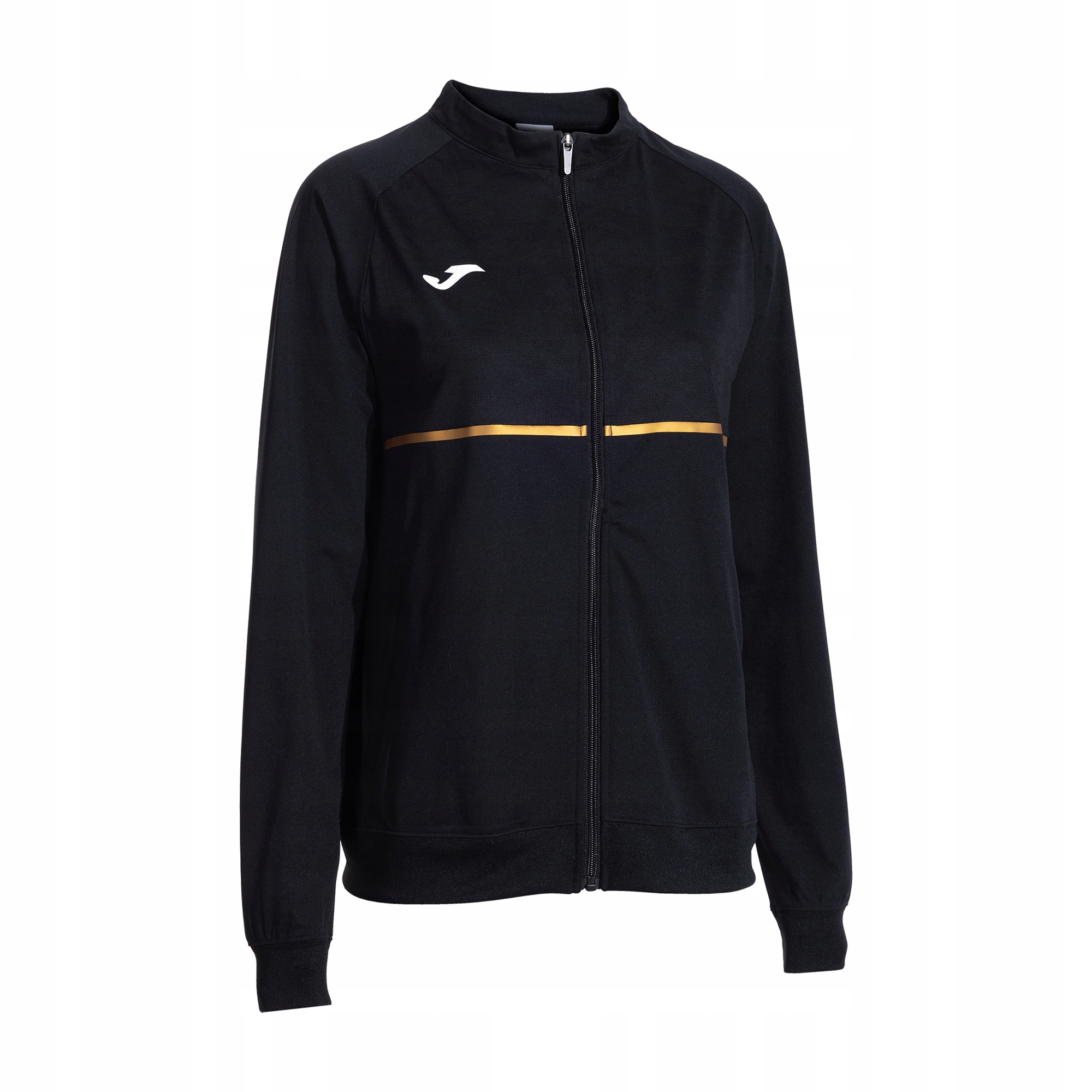 Bluza do biegania damska Joma Record III Full Zip black 2XS