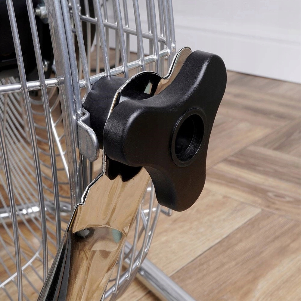 MOCNY WENTYLATOR STOJĄCY WIATRAK PODŁOGOWY CYRKULATOR POWIETRZA PRZEMYSŁOWY Szerokość podstawy 40 cm