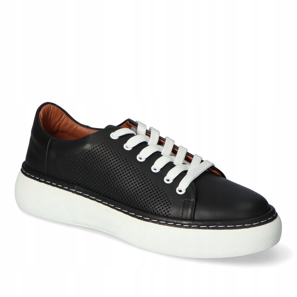 Dámské polobotky Emi Romani Černé Lico Kožené 36