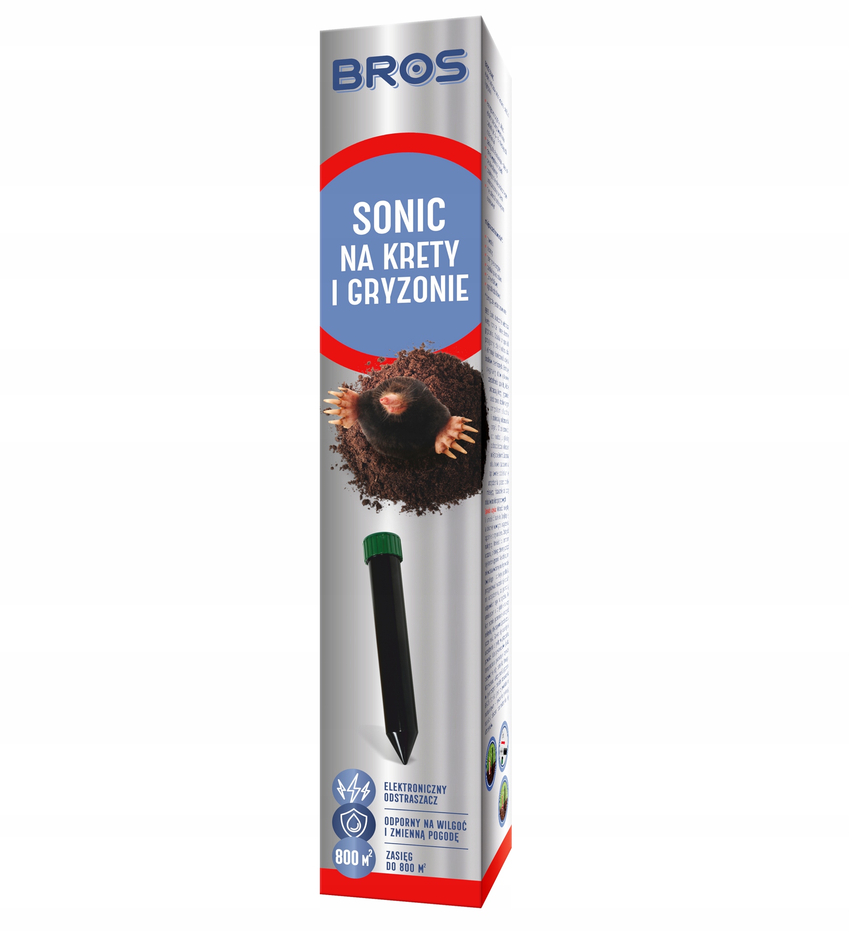 

Kret Sonic Elektroniczny Odstraszacz Kretów