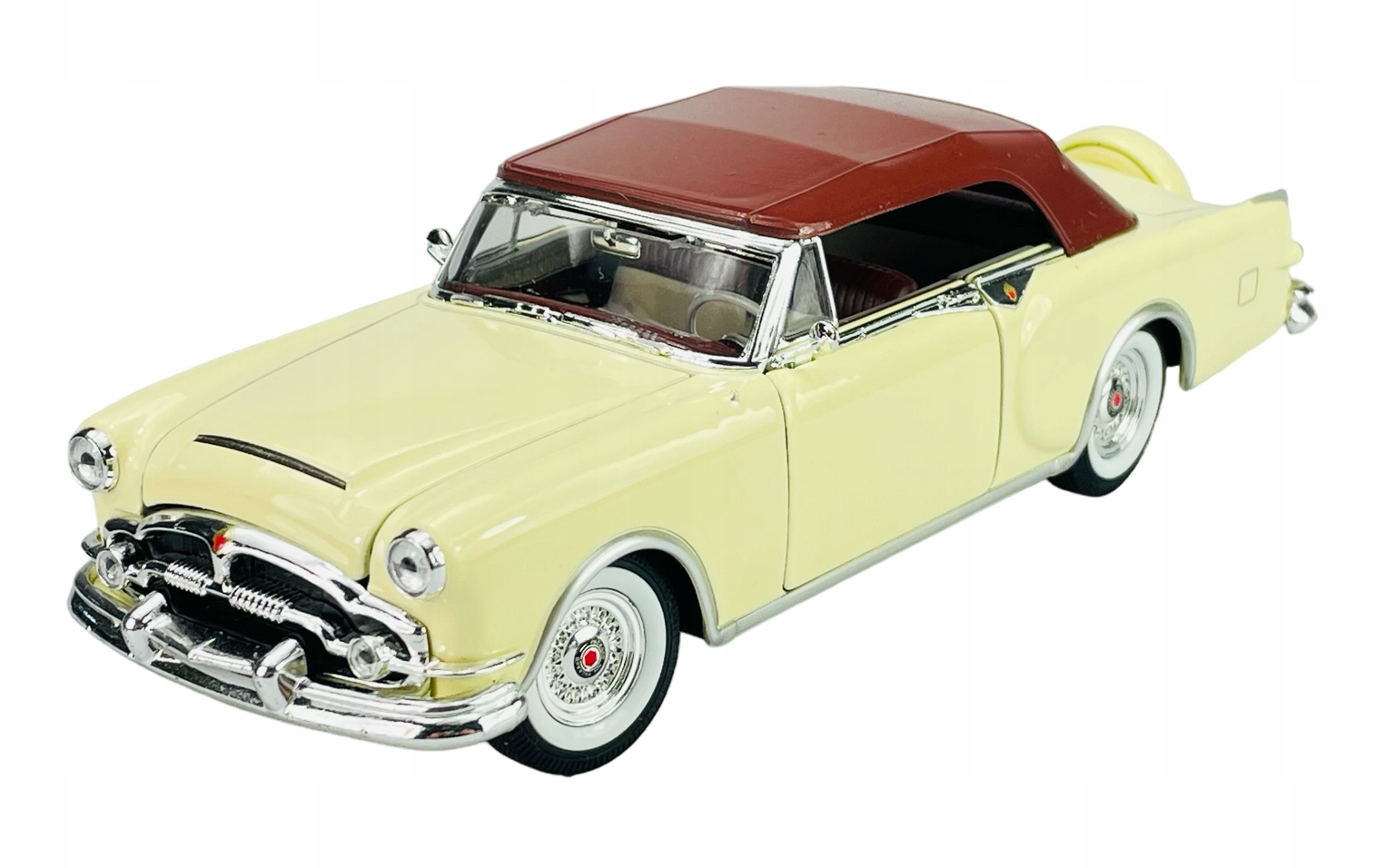 Welly 1953 Packard Caribbean Béžová 1:24 Nový Kovový Model 24016