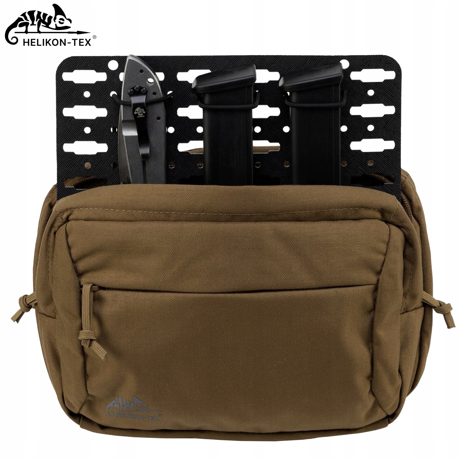 NERKA TORBA BIODROWA NA BROŃ HELIKON RAT 1,8L SASZETKA CZARNA Liczba kieszeni 3