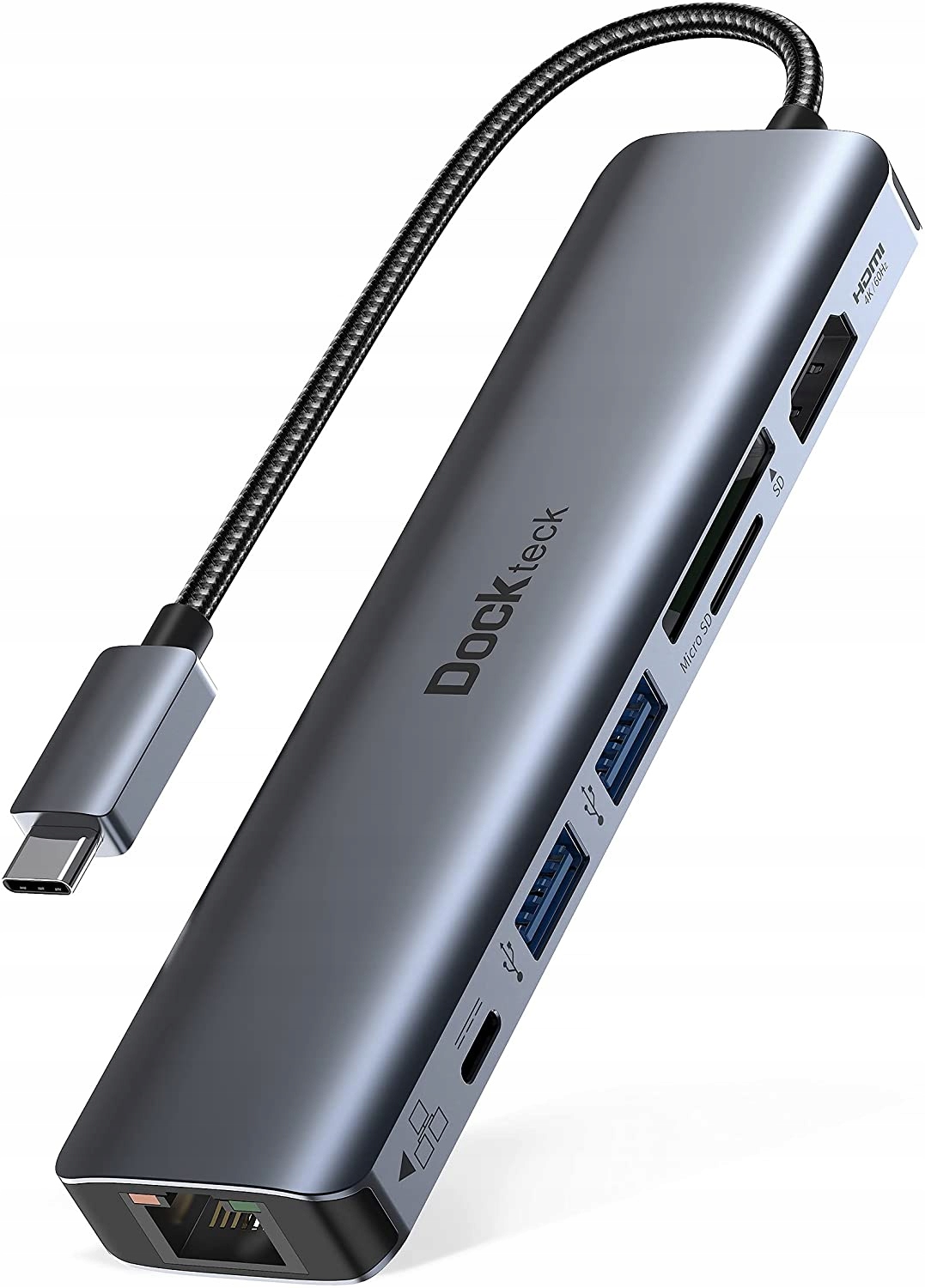 Usb Hub Multiport Ethernet Hdmi Usb 3.0 Micro Sd 7v1