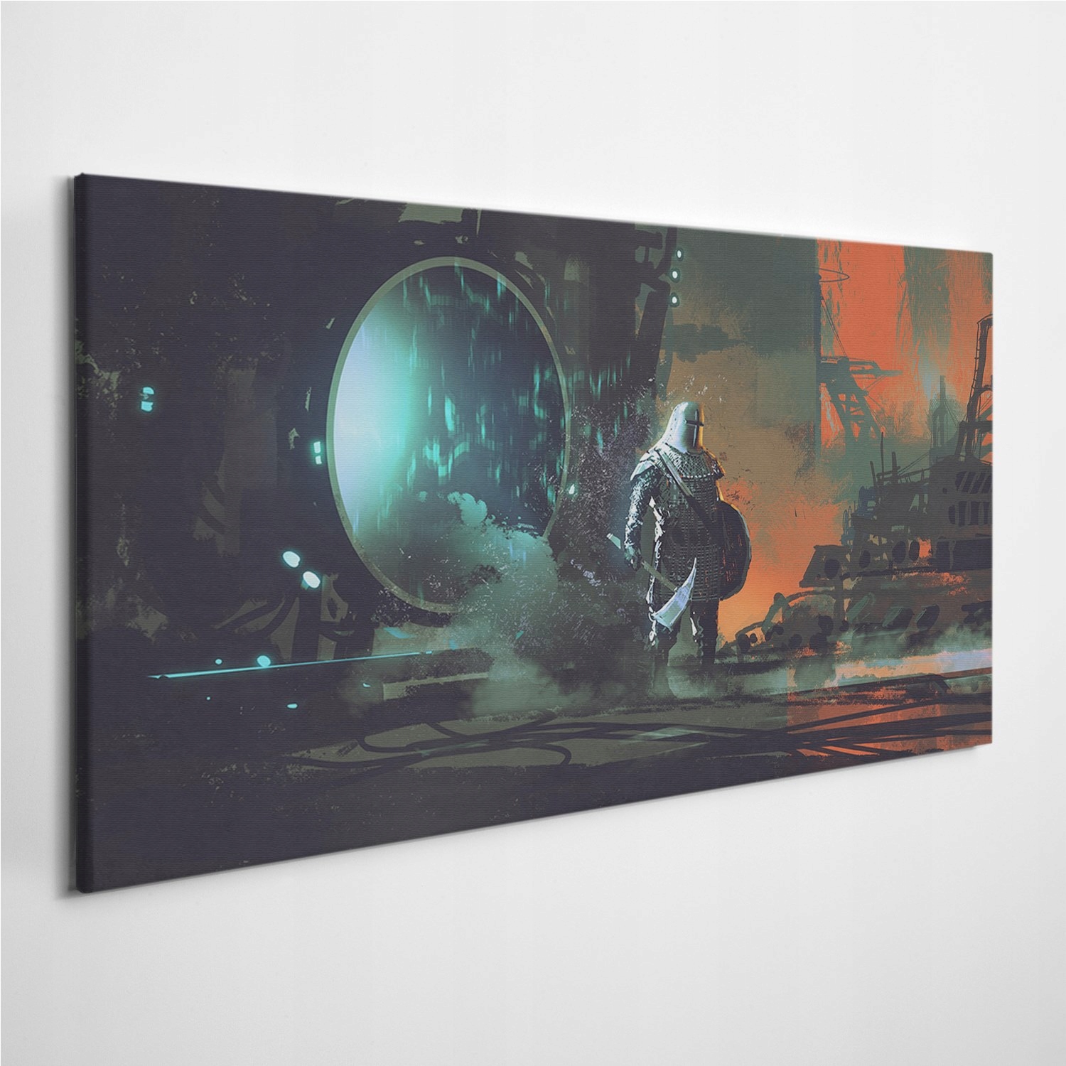 

Zdjęcie na foto-obrazie Rycerz Krajobraz 100x50 cm