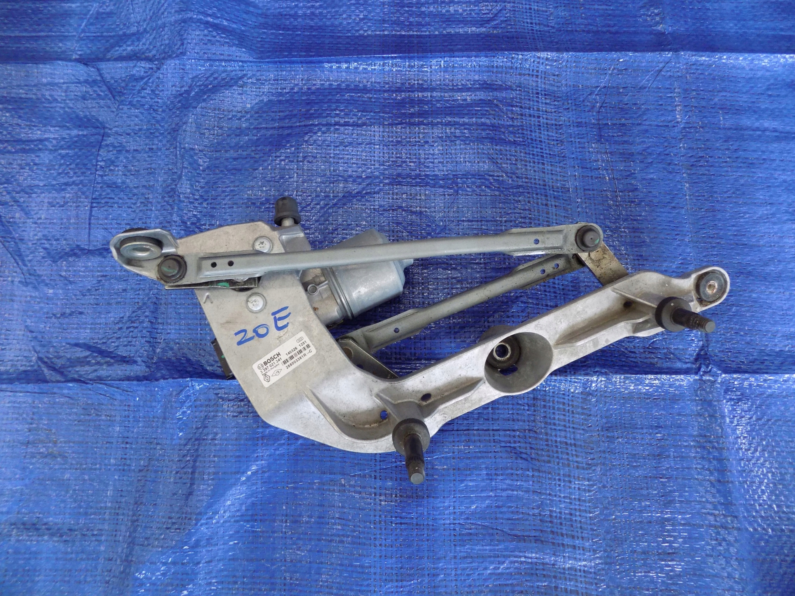 wiper mechanism front RENAULT ZOE EUROPA