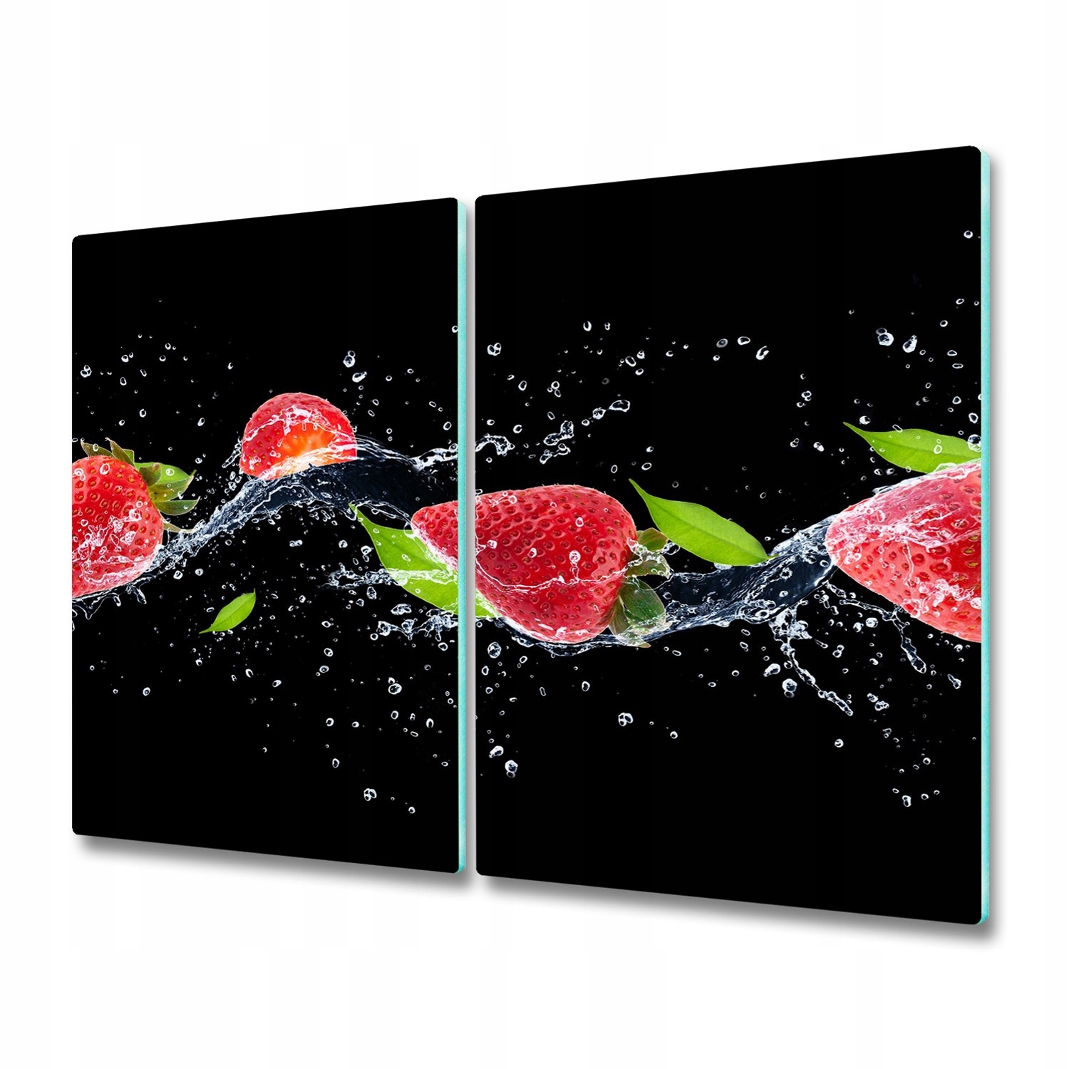 

Płyta dekoracyjna na kuchenkę Truskawki 2x30x52