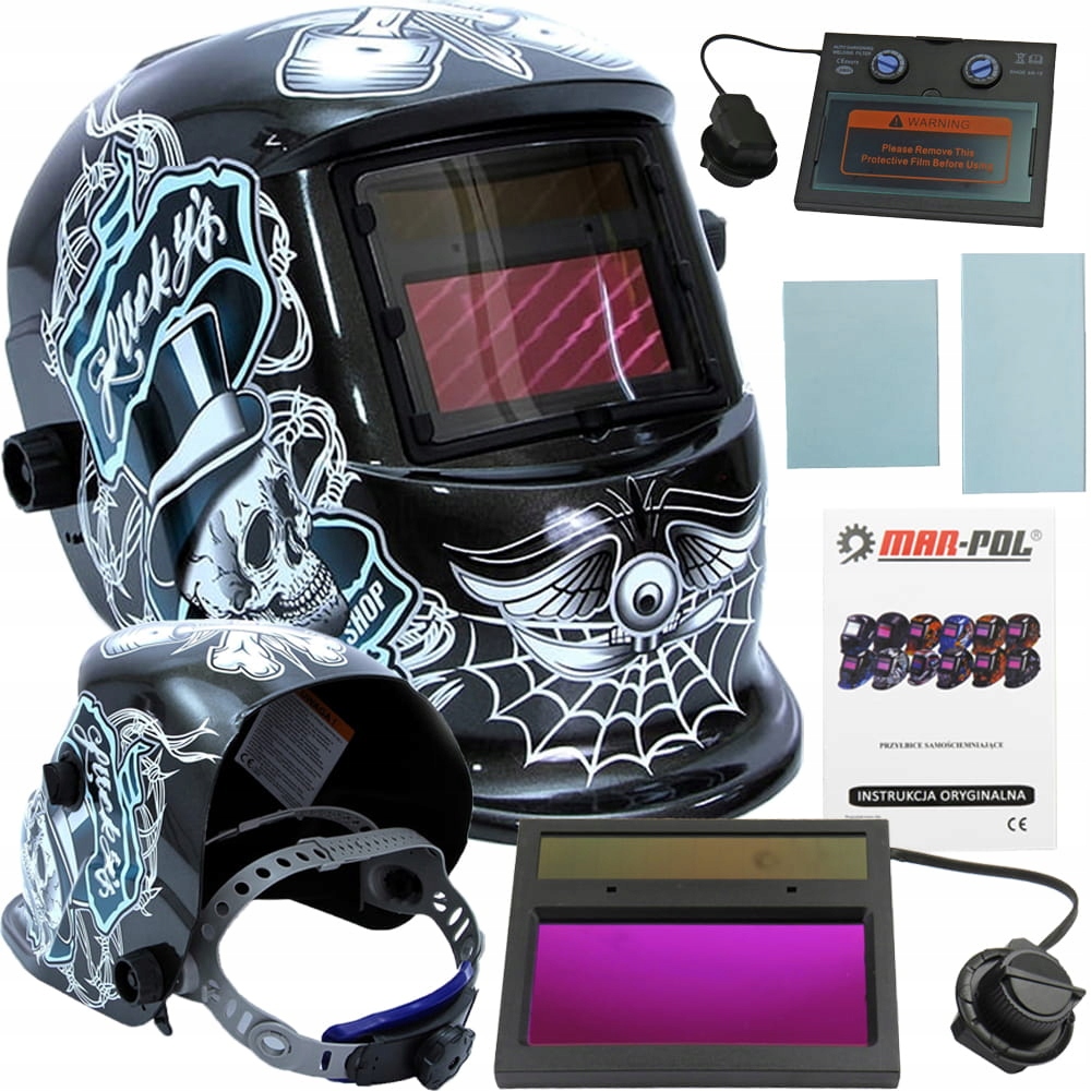 MASKA PRZYŁBICA SPAWALNICZA SAMOŚCIEMNIAJĄCA