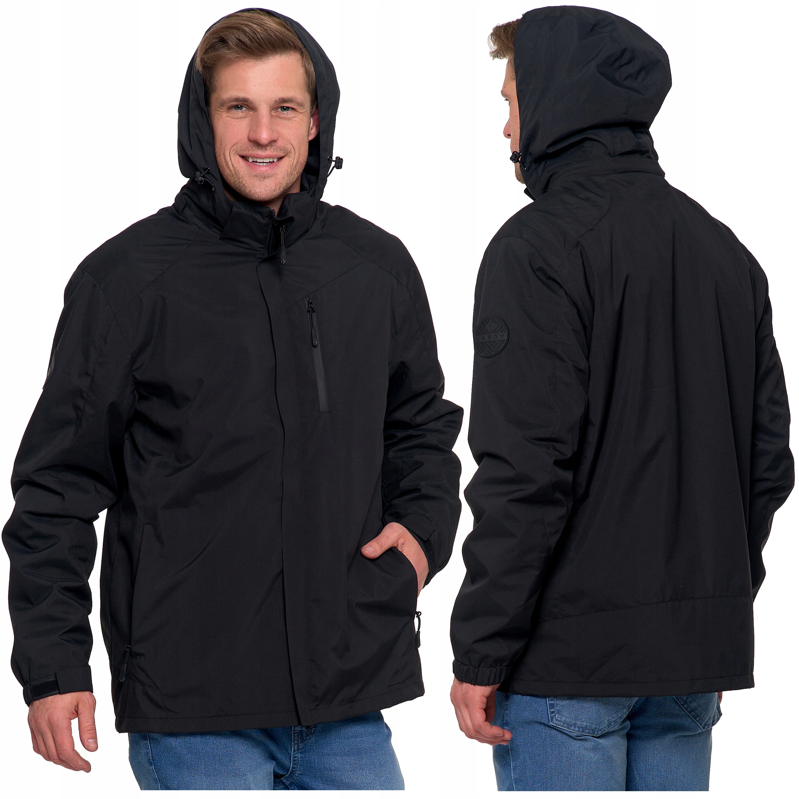 Pánská Bunda 3v1 s odnímatelným fleecem, Voděodolná, přechodová Moraj vel. M