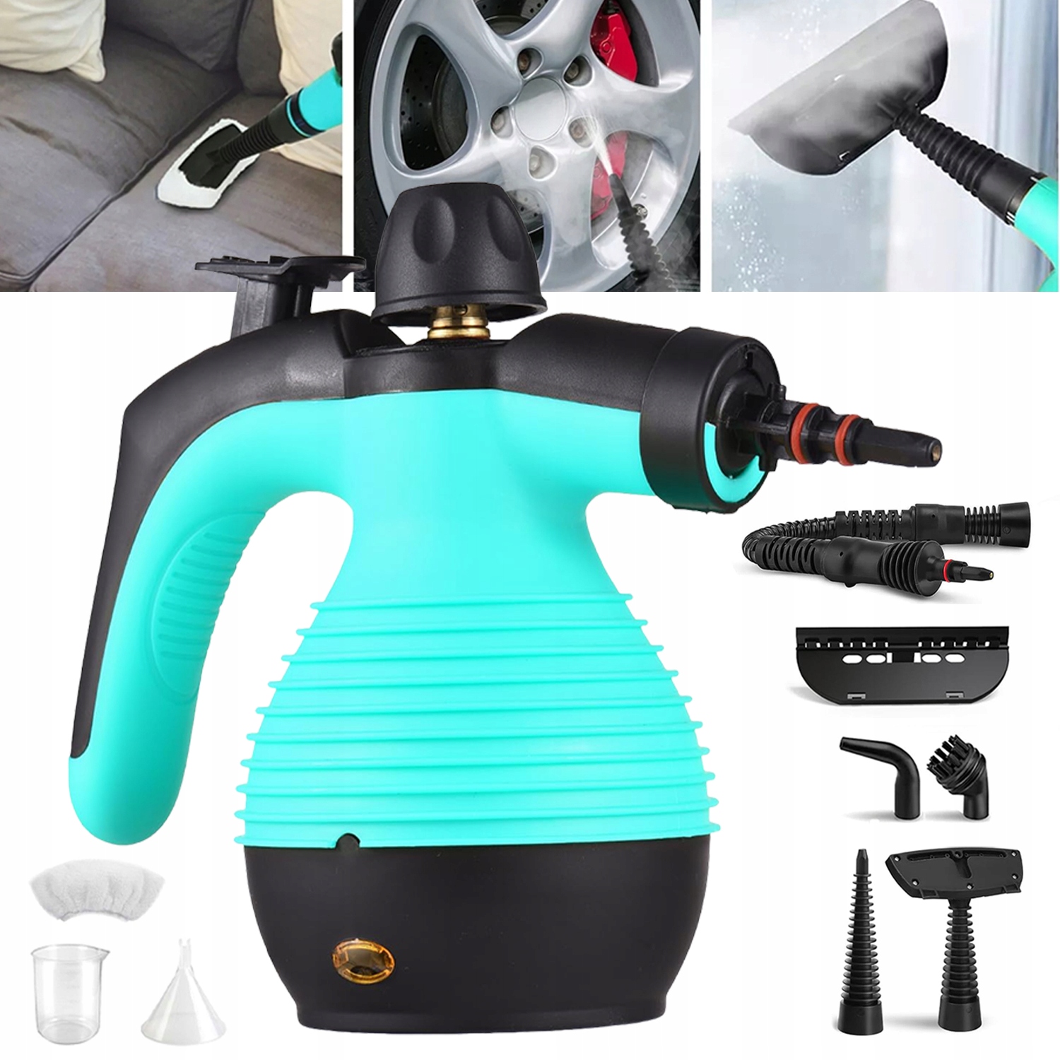 Ruční Parní Čistič Přenosný Vysavač Na Koberce Ze Skla A Auta