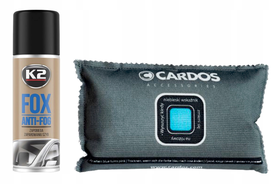 ZESTAW PRZECIW PAROWANIU SZYB POCHŁANIACZ WILGOCI ANTYPARA ŚRODEK PRZECIW P