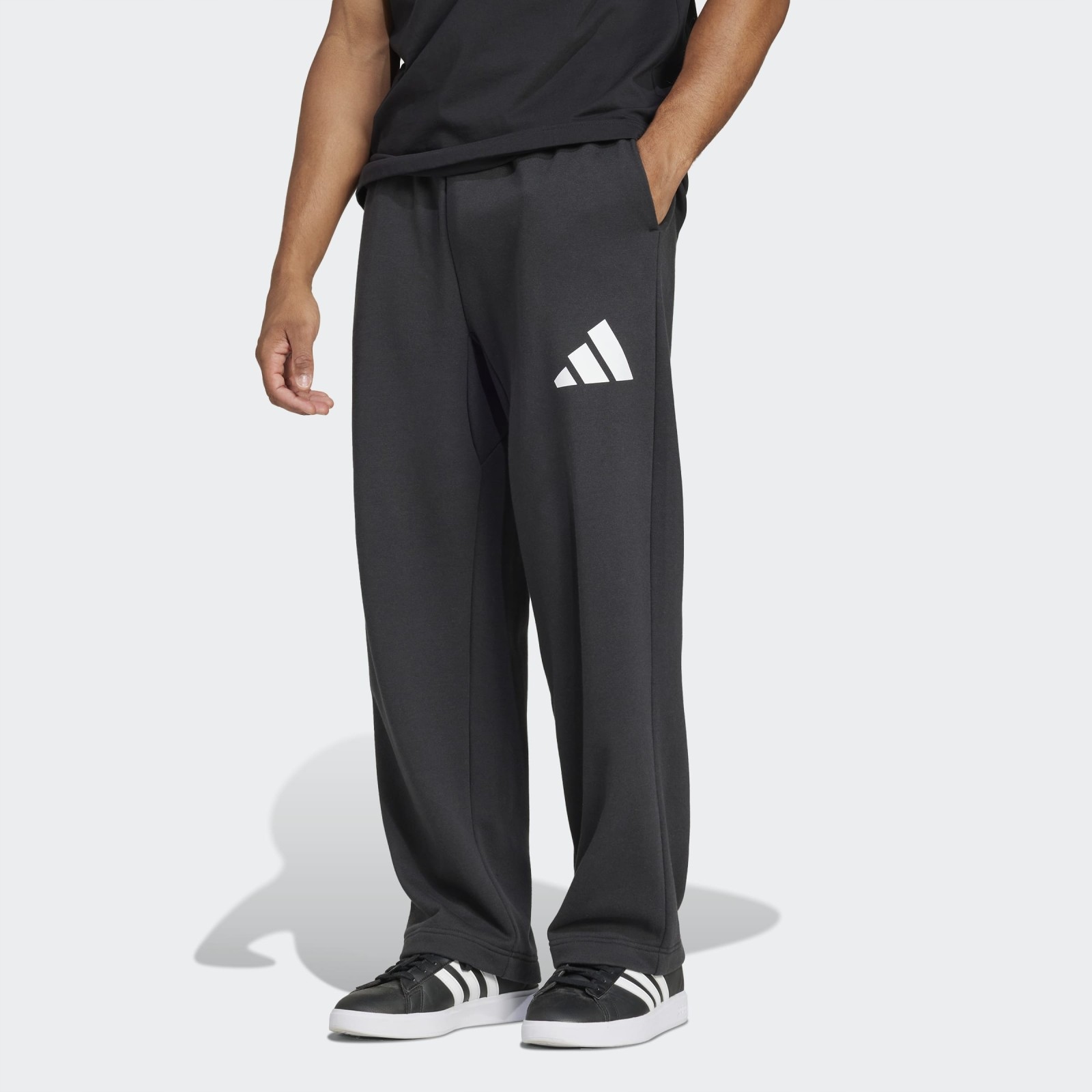 Pánské tepláky adidas M Wide Pant Ft