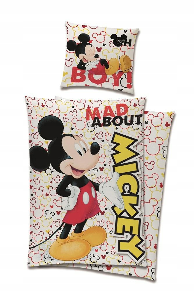 Ložní Povlečení Mickey Mickey Mouse 140x200 krémové barvy
