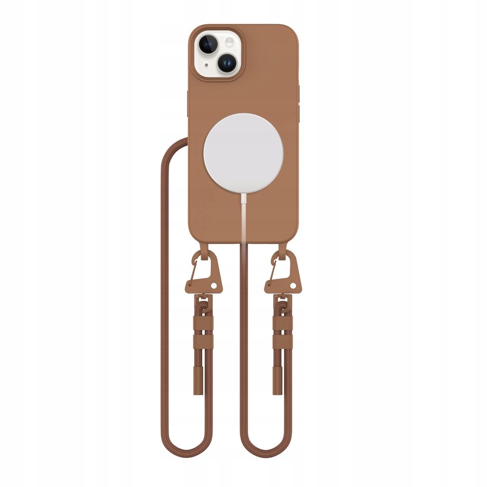 Tech- Protect Magnecklace MagSafe iPhone 14 Chocolate Brown Tech- Protect