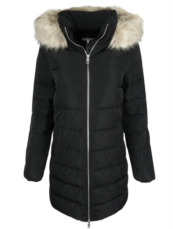 Tommy Hilfiger Kurtka damska, pikowana, puchowa, czarna, S