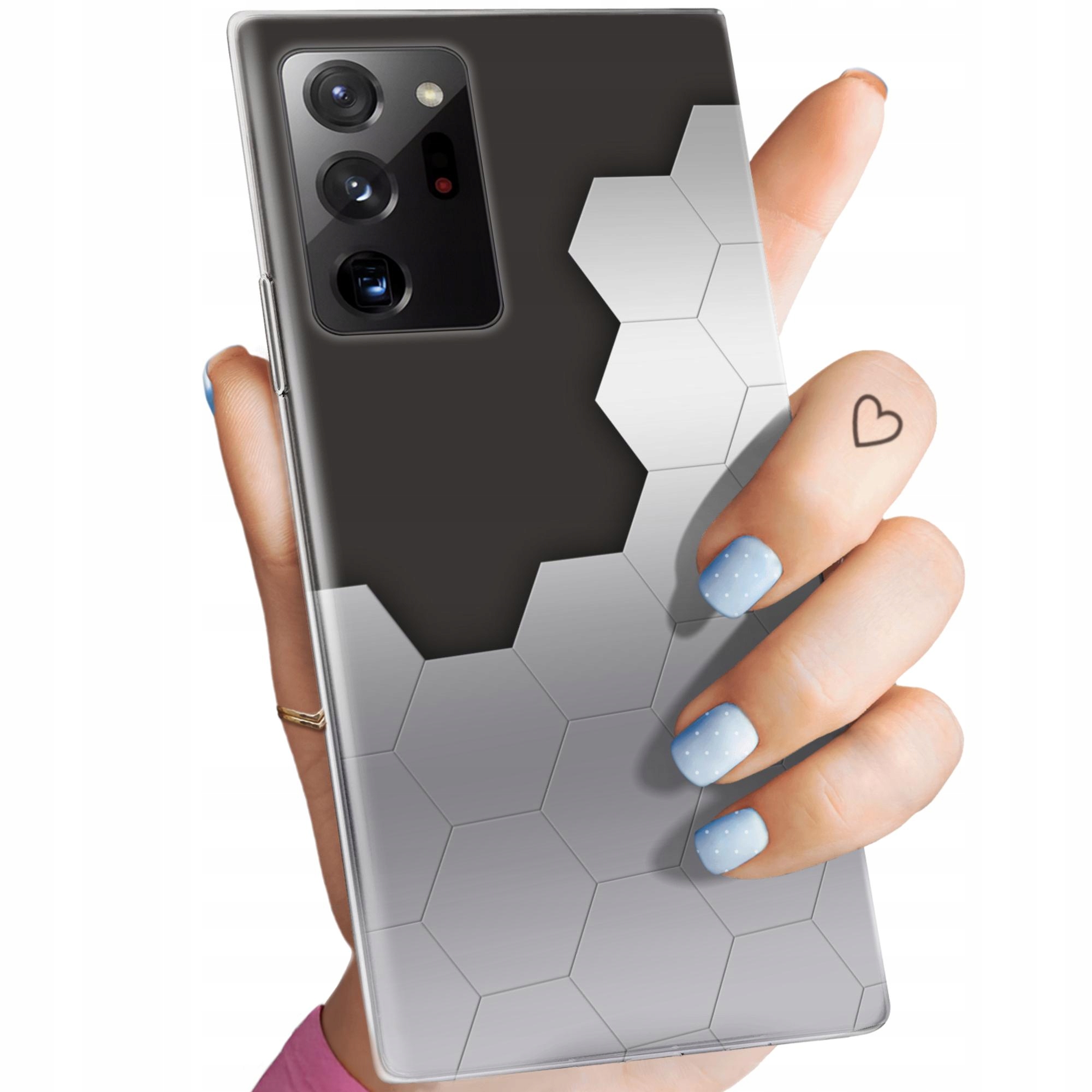 Etui Do Samsung Note 20 Ultra 20 Ultra 5G Szare Metallic Grey Case