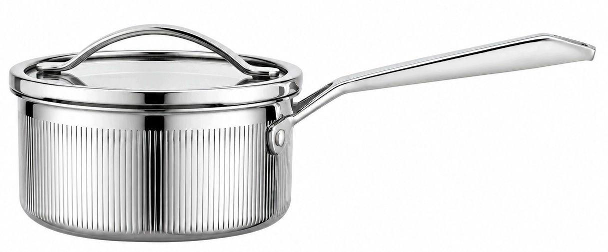 Rendlík Vcasa Velora 16 cm Ocel 304 Tri-ply Indukční víko Odcezení 1,5 l
