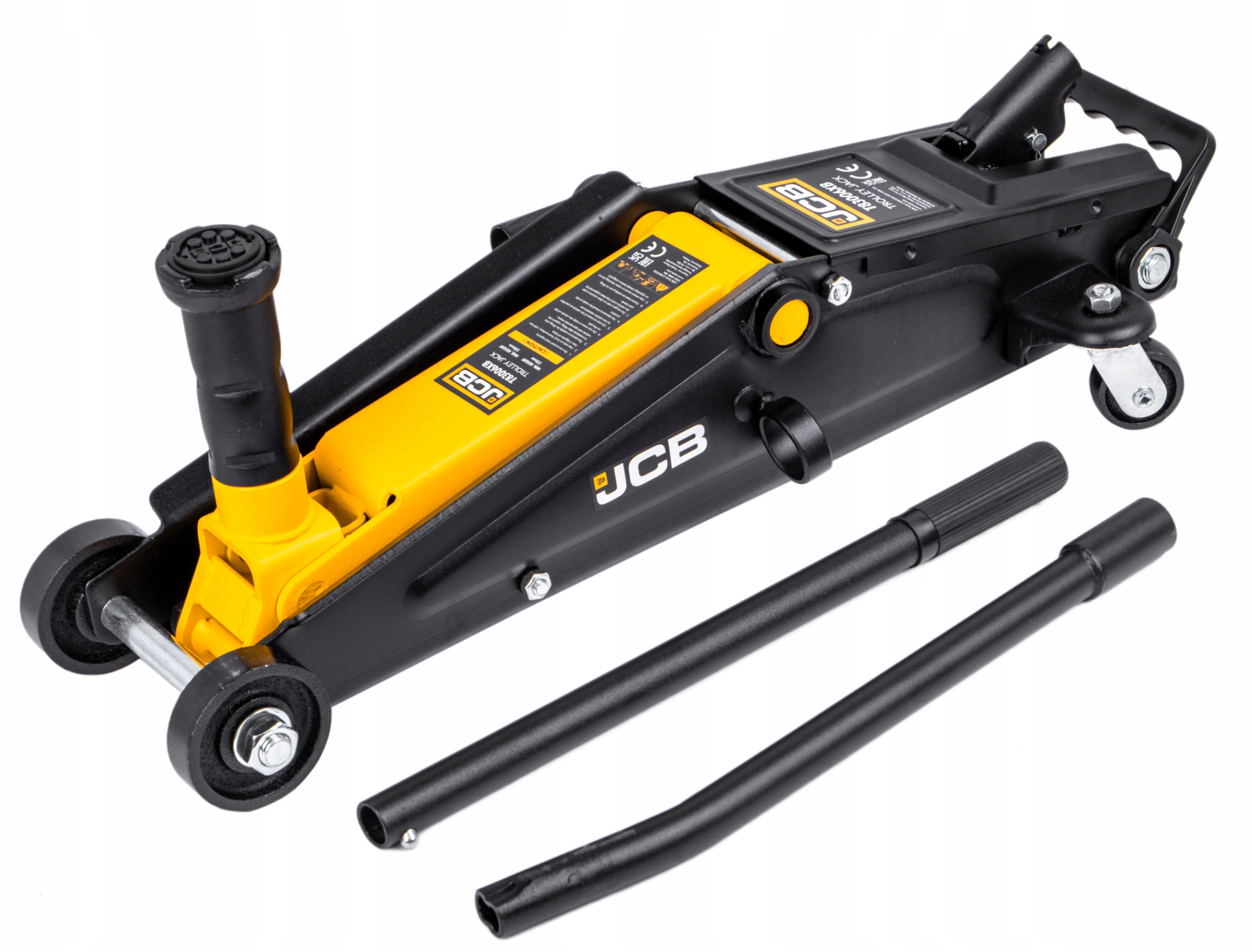 PODNOŚNIK SAMOCHODOWY ŻABA HYDRAULICZNY Z PRZEDŁUŻKĄ LEWAREK JCB 2,5T Minimalna wysokość podnoszenia 150 mm