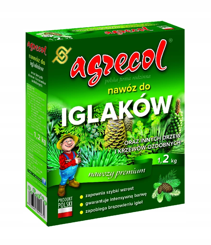 

Nawóz do iglaków 1,2kg /Agrecol/