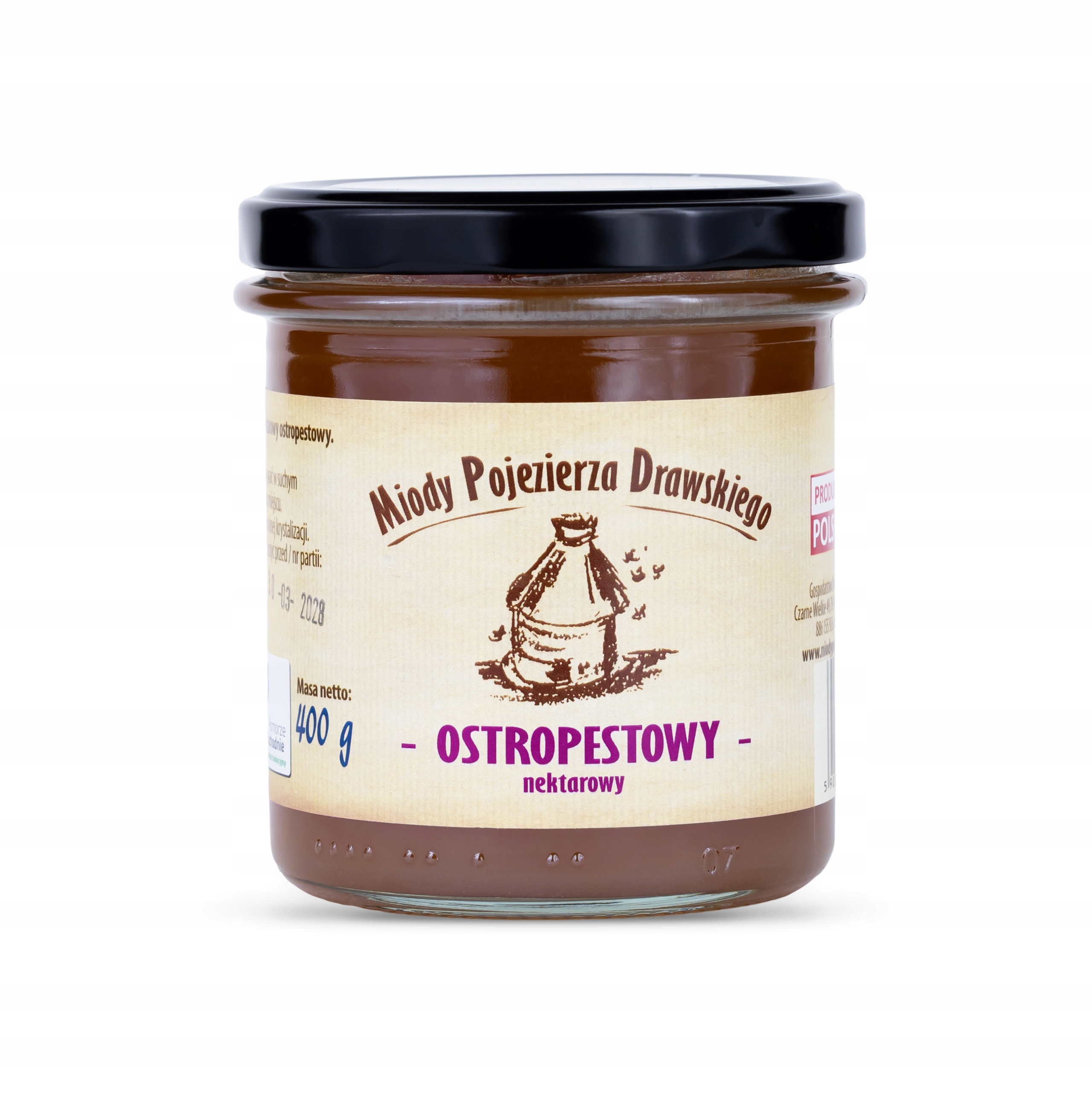 2x Ostropestřecový med 400 g