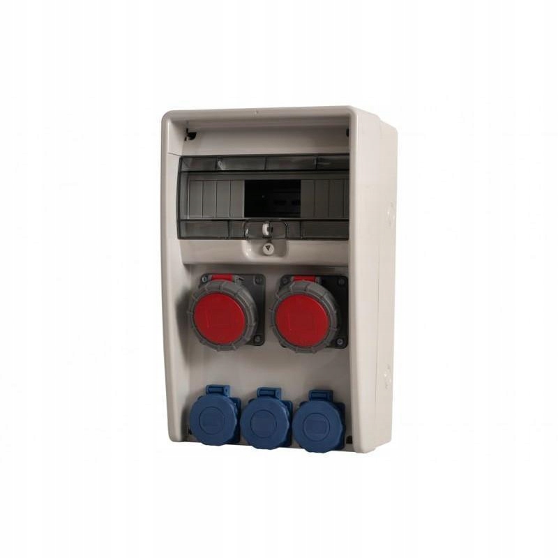 Rozvádzač Ulisse 12M 2x16A/5P, 3x230 IP65
