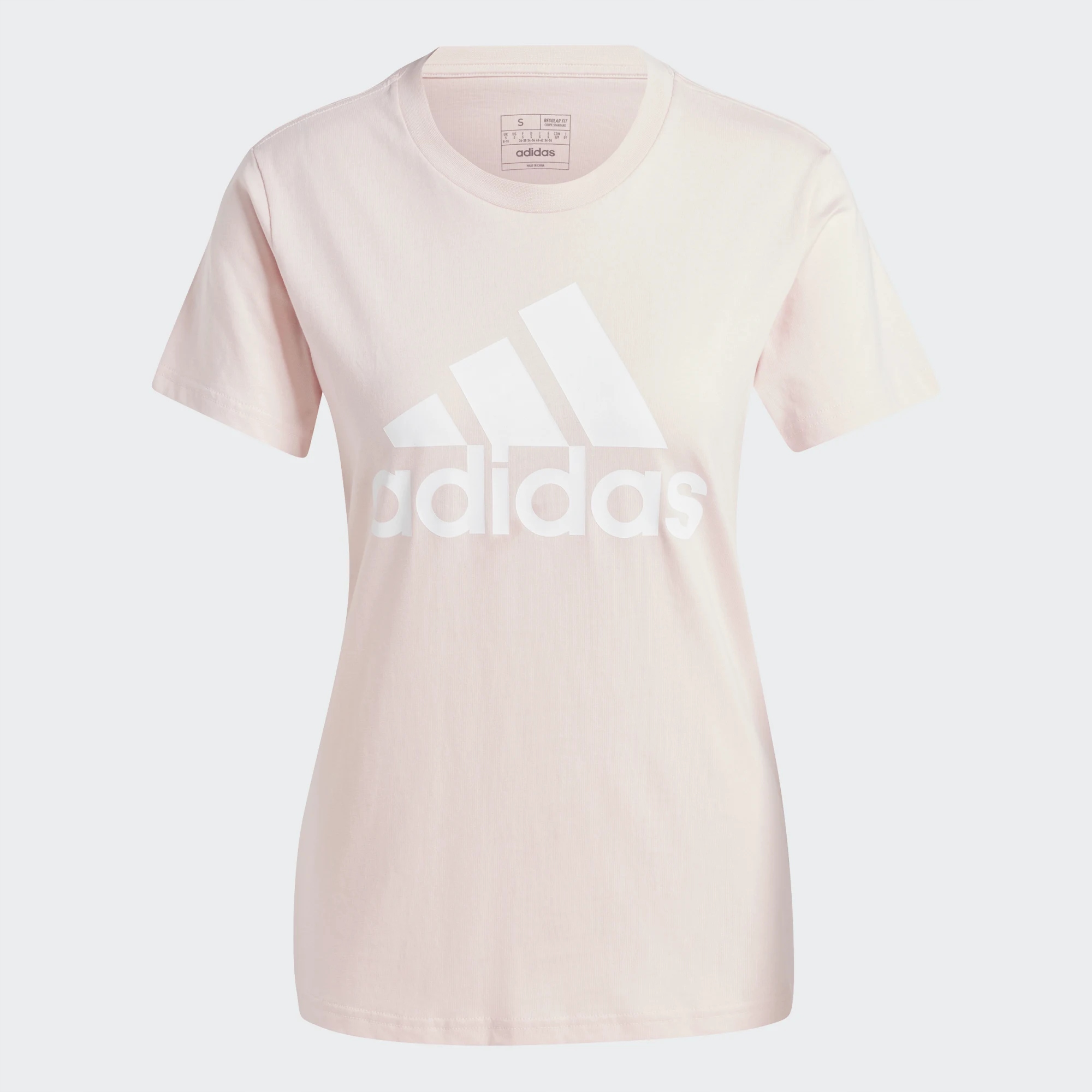 Adidas Tričko Růžová Bílá Logo IY4322 Vel. Xs
