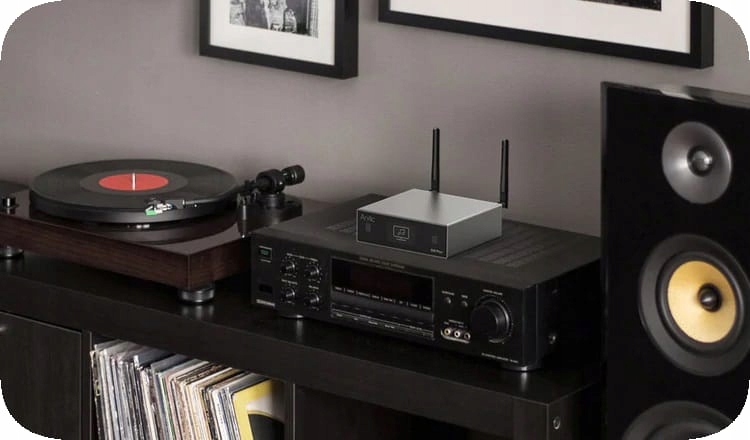 Arylic S50 PRO+ odtwarzacz sieciowy TIDAL/SPOTIFY etc + przedwzmacniacz Kolor srebrny