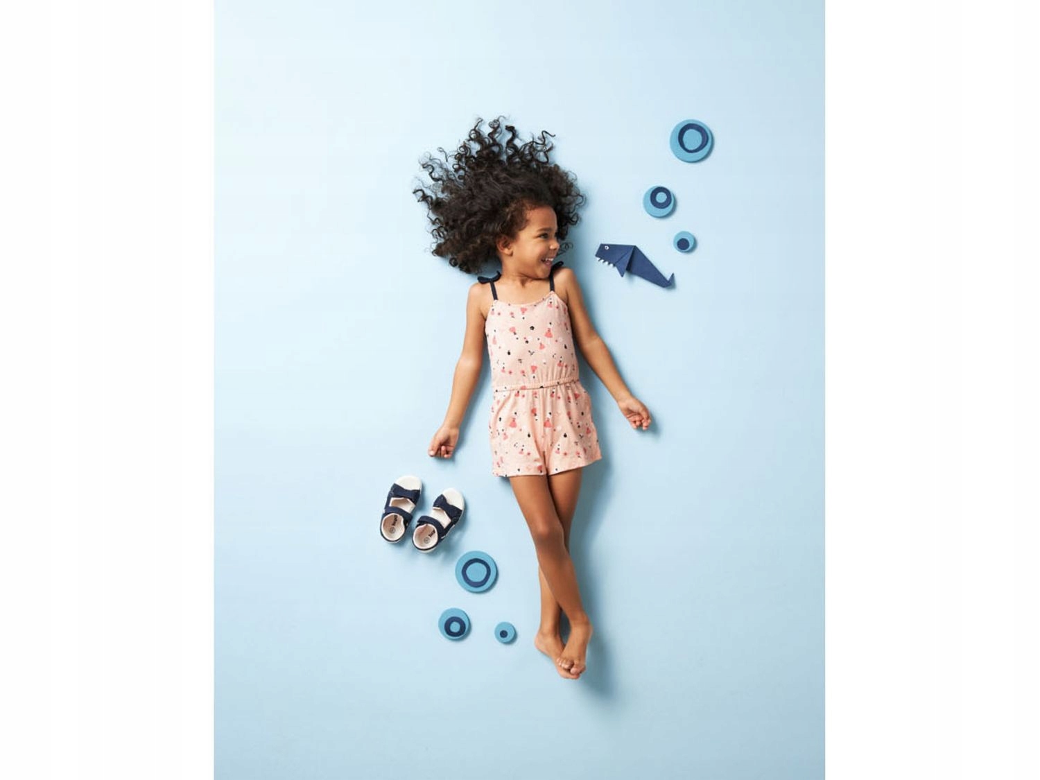 Letni kombinezon dziewczęcy 98/104 Marka Lupilu