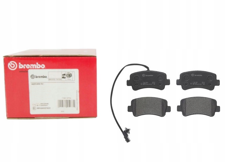 

Brembo Klocki Hamulcowe Tył Do Movano A B Master 3