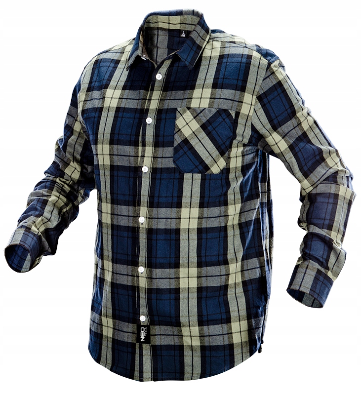 

Koszula flanelowa, krata, rozm. XXL Neo 81-541-XXL