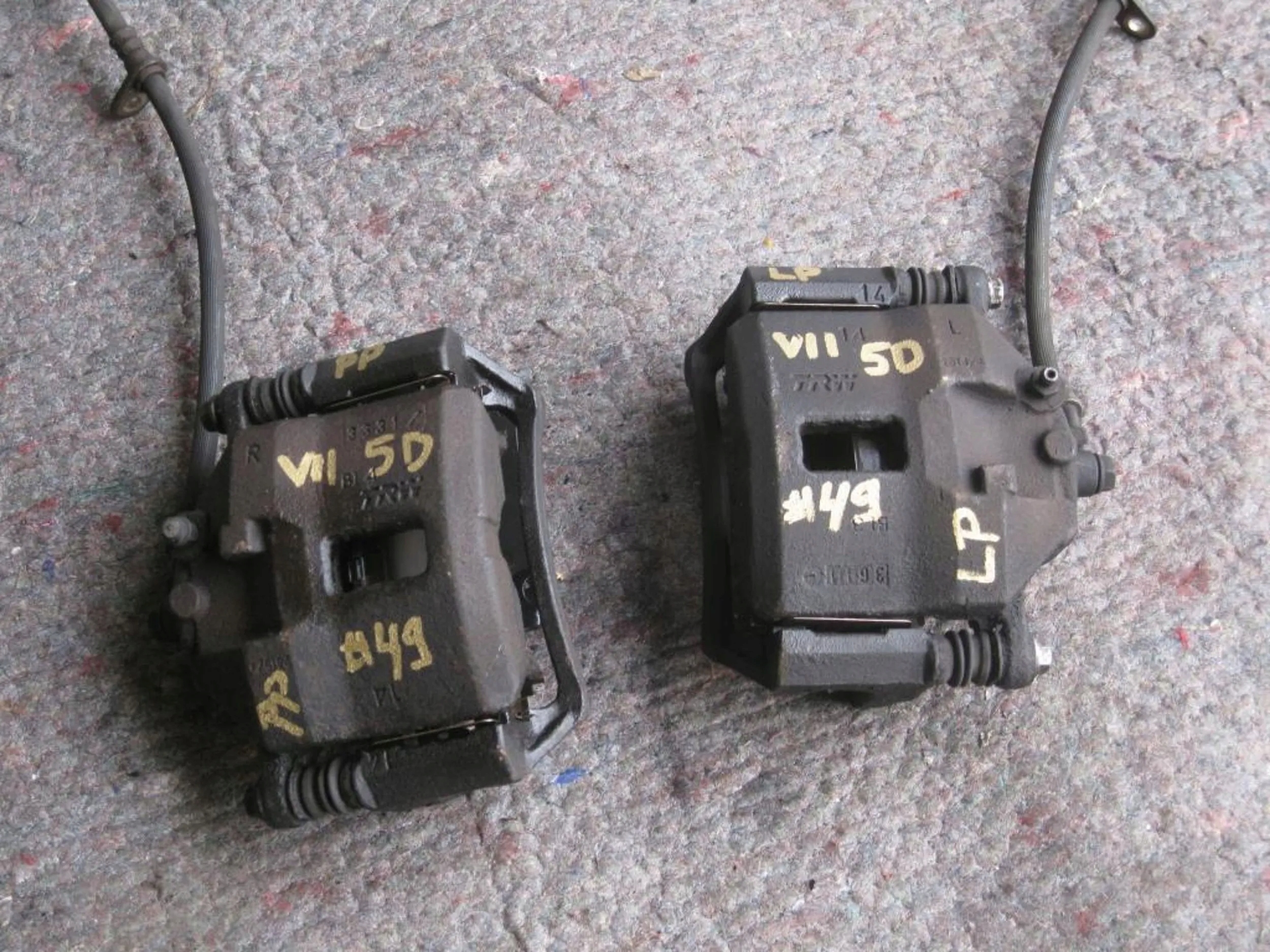 Honda Civic VII 2001 Zacisk hamulcowy przedni lewy