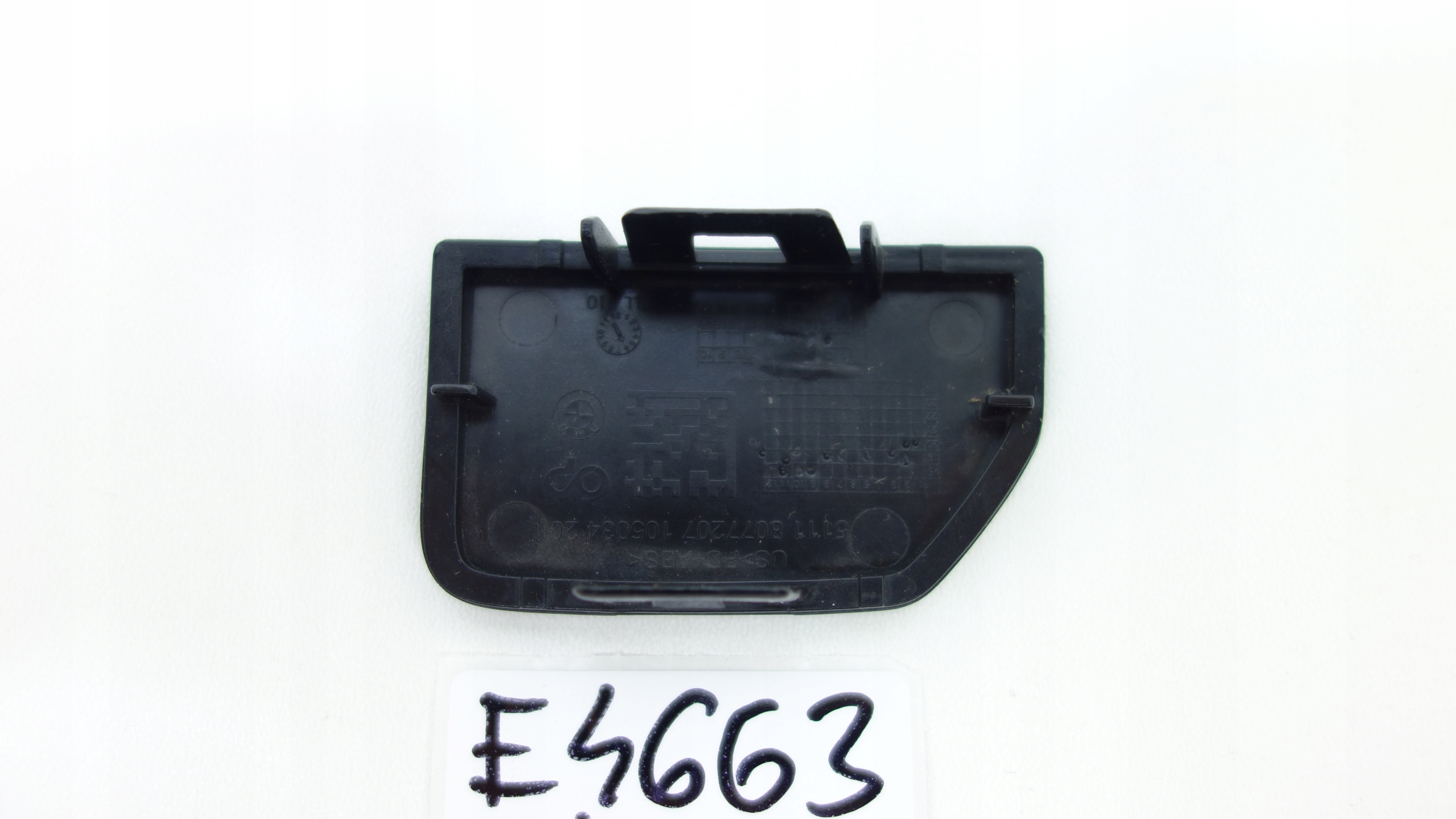 Tappo gancio traino Paraurti BMW 51118077207