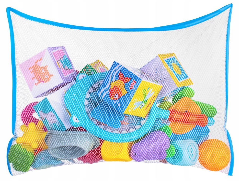 Bocioland Siateczka ORGANIZER NA ZABAWKI kąpielowe