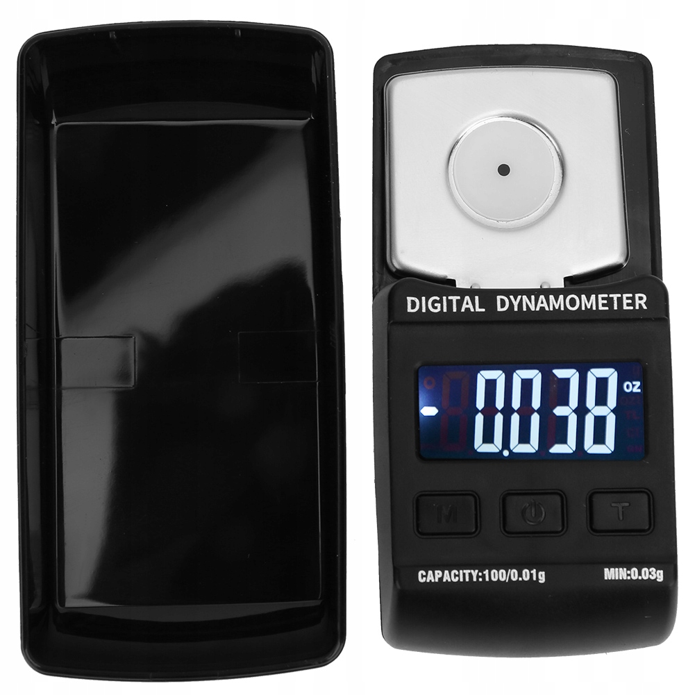 100g/0,01g Cyfrowy gramofon LCD Rysik Siłomierz Igłowy Manometr Skala 30