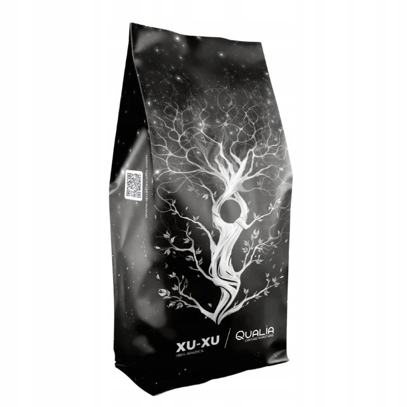 Kawa ziarnista Qualia Xu-xu 1kg Arabica Wypalona Przez Mistrza Polski