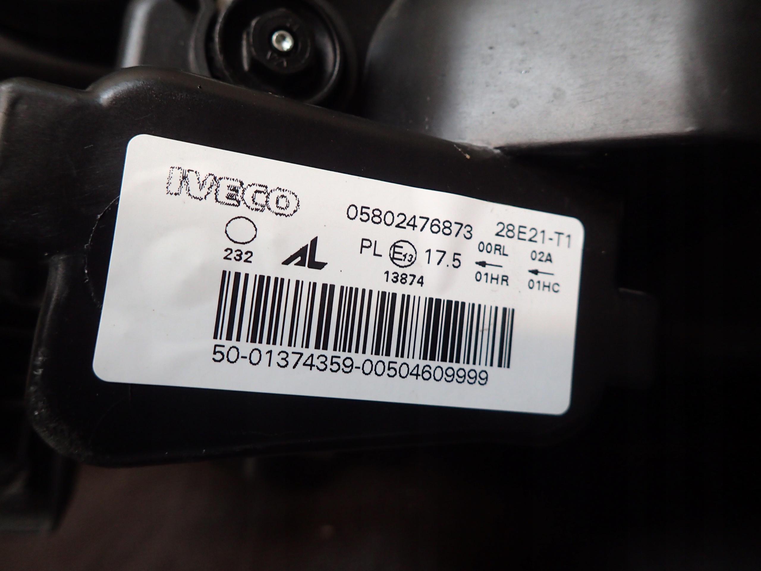 LIGHT FRONT RIGHT IVECO DAILY 14