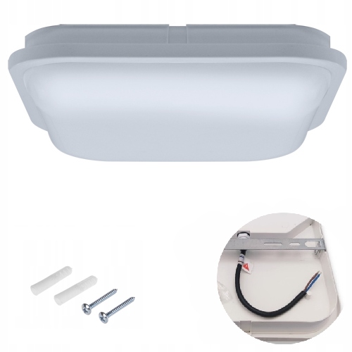 

Plafon Zewnętrzny Led 24W IP54 Lampa 4000K Neutral