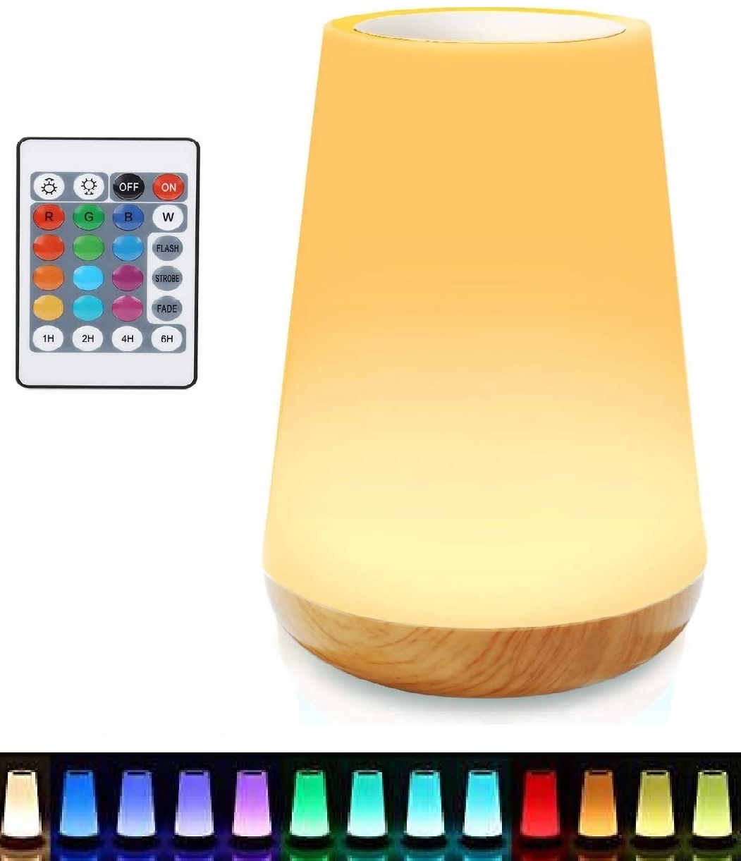 

Bezprzewodowa Lampka 13 Dotykowa Rgb pilot