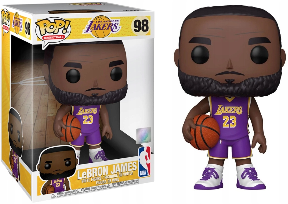 Funko Pop! Nba La Lakers Jumbo 98 LeBron James