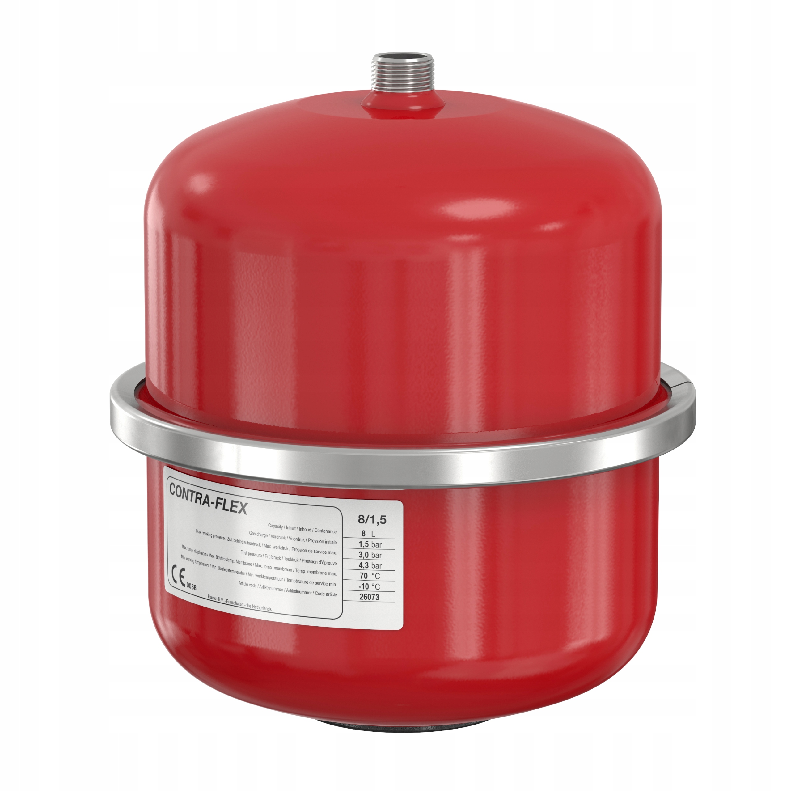 Flamco Contraflex Naczynie przeponowe wzbiorcze c.o 25L 1,5 3 bar