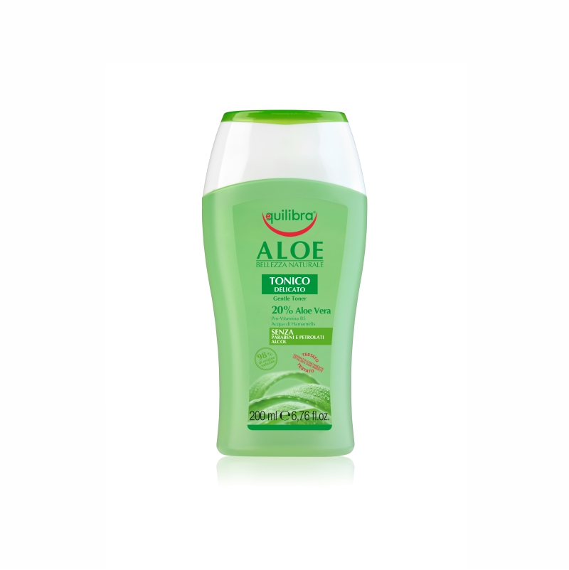 EQUILIBRA ALOESOWA PIELĘGNACJA TWARZY TONIK 200ML