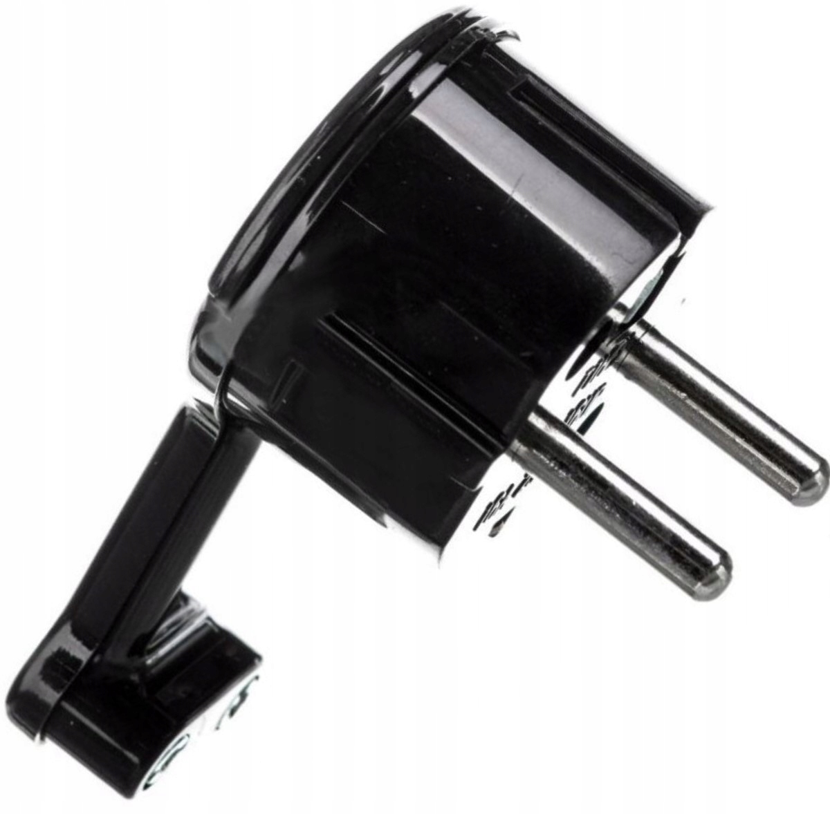 WTYCZKA KĄTOWA ULTRA PŁASKA SKŁADANY UCHWYT CZARNA Marka Plast-Rol