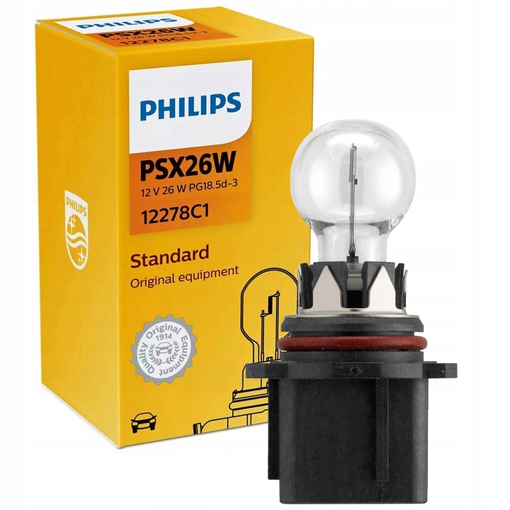 

Żarówka Philips PSX26W 12V 26W Oem Jazdy Dziennej